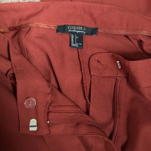 Burgundy Dress Pants From forever 21! - Picture 3 of 5